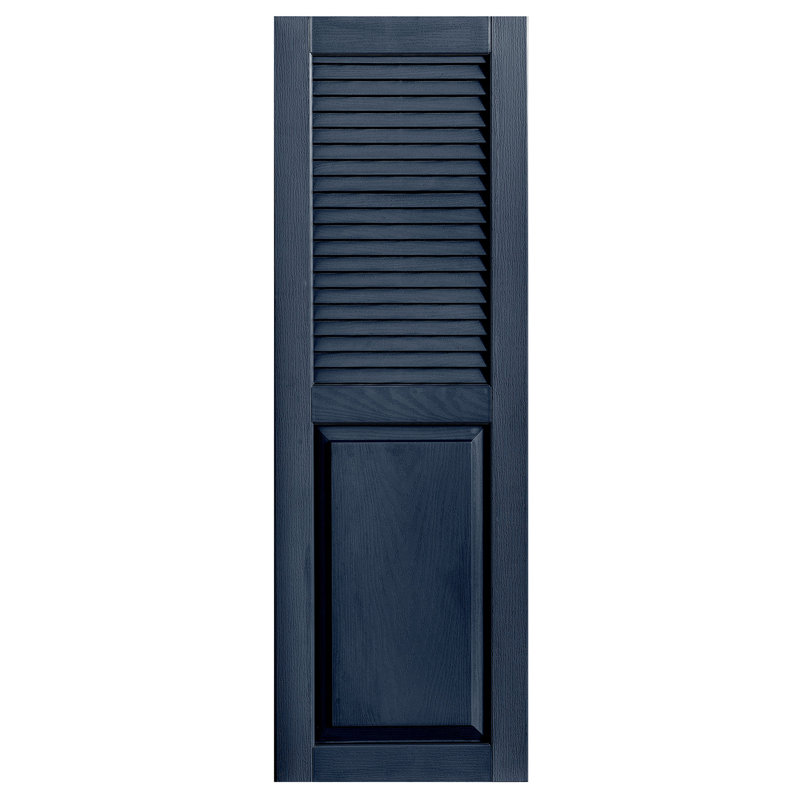 Paire de volets avec plateau à combinaison Cathedral, 12 po, 68 po, Royal