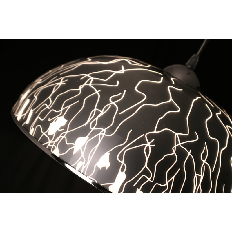 Embrey 1 - Light Chrome Dome Pendant