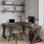 Brownness Rectangular Solid Wood Writing desk-1904460403-1904460398