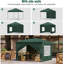 Gazebo 3 X 3 M, Folding Gazebo With Side Walls, Waterproof, Stable, Winterproof, Outdoor Garden Gazebo, Party Tent, Garden Tent, Height Adjustable, Uv Protection, Metal Frame-1965886906