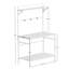 Support pour aquarium 40-50 gallons avec tablette et crochets