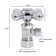 5/8" x 3/8" OD x 15" Corrugated Faucet or Toilet Supply Line with Cross Handle Angle Shut Off Valve