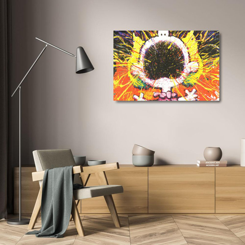 Big Loud Screaming Blonde, 16" H x 24" W