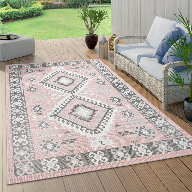 Hailey Oriental Indoor / Outdoor Area Rug, Rectangle 160 x 220cm