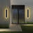 2 Pack Long Outdoor Porch Wall Light, 24Inch Oval Modern LED Wall Sconce, IP65 Waterproof, 3000K/3500K/4500K/5000K/6000K, 20W, Exterior Linear Lighting Fixture For Patio, Yard, Garage, Balcony-121833917-121833923