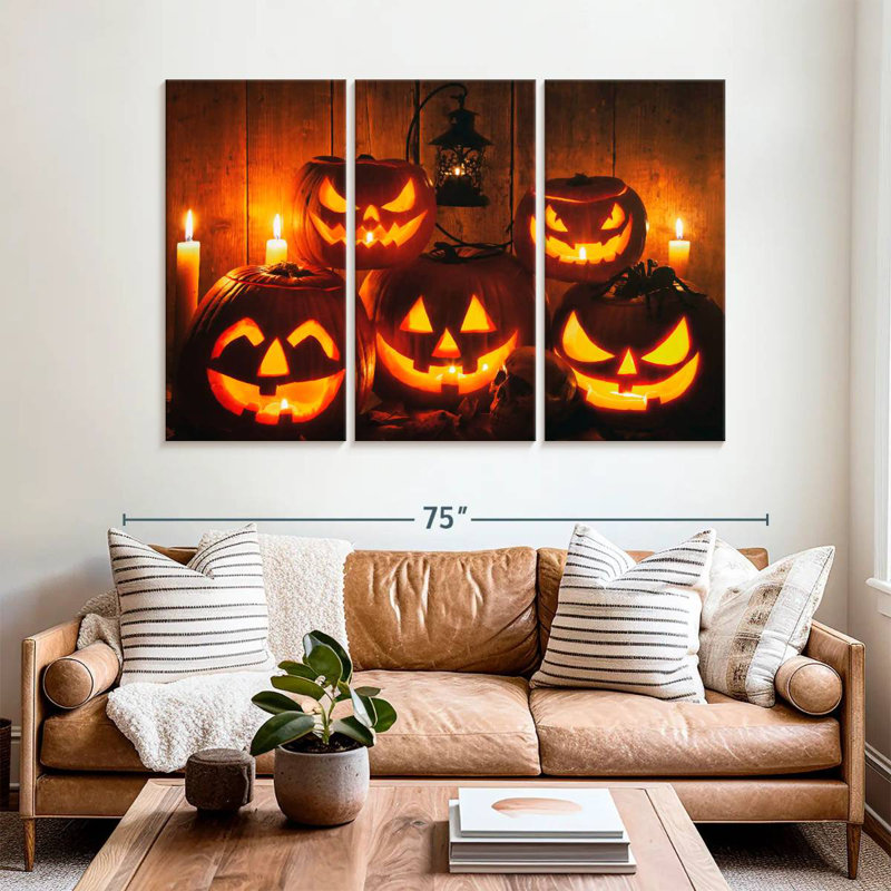 Lelend Halloween Lanterns, 42" H x 65" W