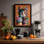 Cats Pop Art - Framed Print-776594730-776594733