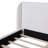 Upholstered Bed Frame With Wingback Headboard-553512414