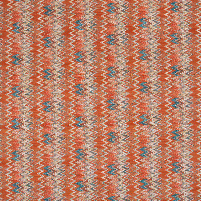 Tissu Festival Wave, Tomate