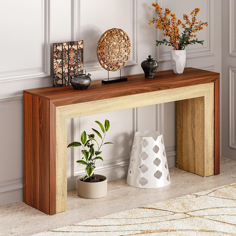 Console, canapé-lit étroit