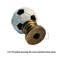 Faîteau lampe boule de football en alliage