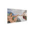 Homage to Michelangelo - Creation of Adam 50cm H x 100cm W High Quality Print on Frameless Panel, Lightweight, Ready to Hang-1657813053