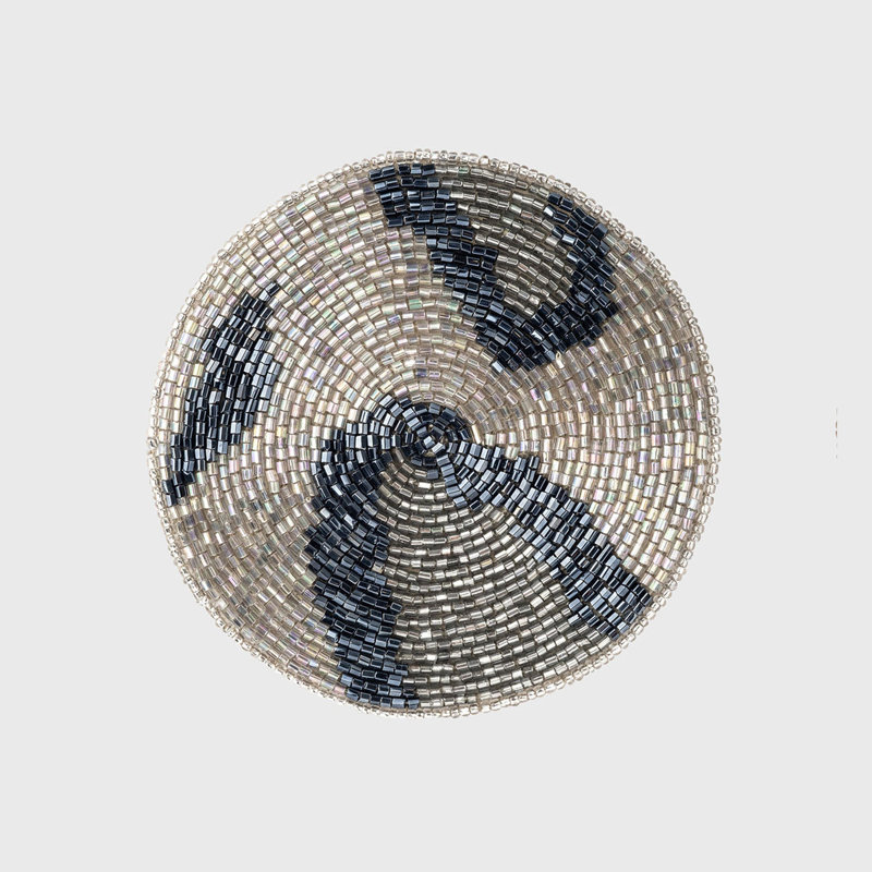Round Coaster, Silver