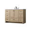 Meuble-lavabo simple 48 po en bois de manguier