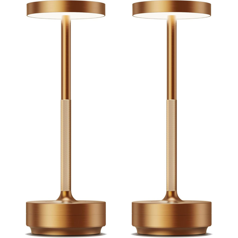 Rechargeable Cordless Led Table Lamp - 3 Colour Stepless Dimming, Memory Function, Ip54 Waterproof, 5000Mah Battery Operated Portable Light For Outdoor, Indoor, Camping, Restaurant, Patio