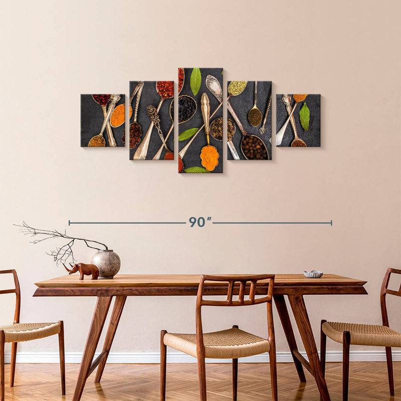 Essential Spices, 36" H x 80" W