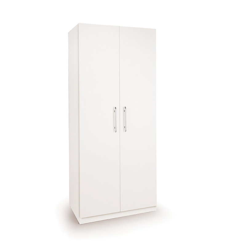 Cece 2 Door Manufactured Wood Wardrobe