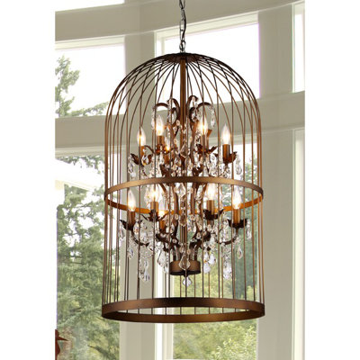 Lustre géométrique à 12 lumières Spofford