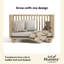 Lit de bébé convertible 5-en-1 Amalfi Deluxe avec garde-corps en prime-116273618-122026935