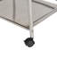 Tambellini 60 Cm Stainless Steel Kitchen Trolley with Locking Wheels