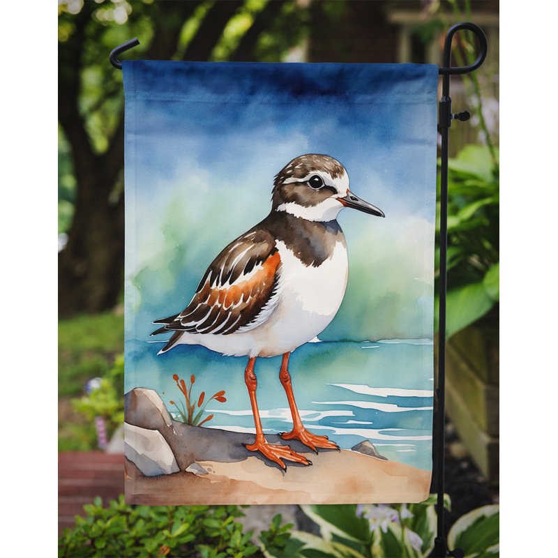 Drapeau de jardin Surfbird Bird, Ruddy Turnstone
