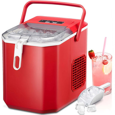 Antarctic Star 26 Lb. Daily Production Bullet Clear Ice Portable Ice Maker -  2G2ZBJ-RD