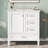 30'' Single Bathroom Vanity with Ceramic Top-93328463