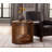 Estie Round Wood Slatted End Table With Open Shelf-227138998