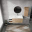 Meuble-lavabo mural 48 po avec lavabo et armoire latérale, portes à fermeture douce, 00112IMO-0636IMO-0612GWH (KD-Packing)-1679160565