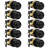 Passage Door Knobs with Round Rosette-43668864