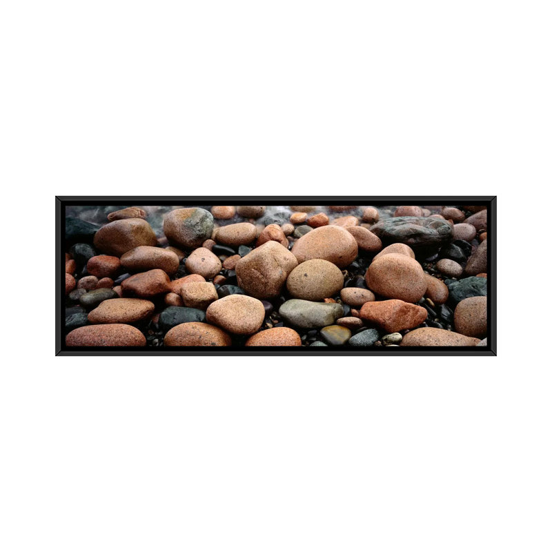 Rocks Acadia National Park ME USA - reproduction de photo panoramique sur toile tendue, H 12 po x l 36 po x P 1,5 po