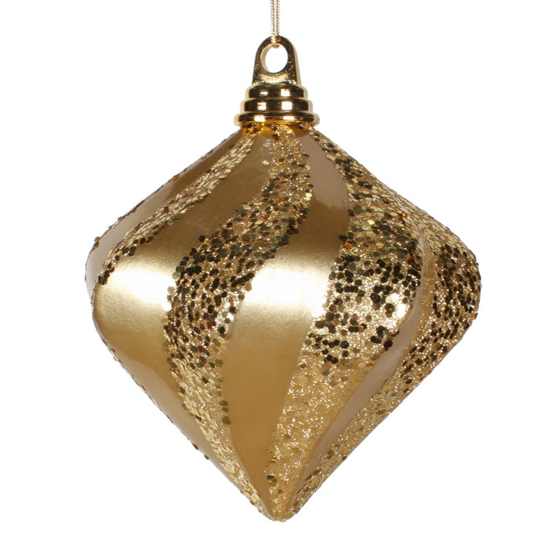 Ornement en forme de diamant, Or