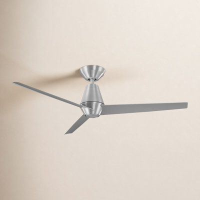 52" 3 - Blade Outdoor/Indoor Smart Propeller Ceiling Fan with Light Kit with Selectable Color Temperature Included, Works With Alexa and iOS or Android App
