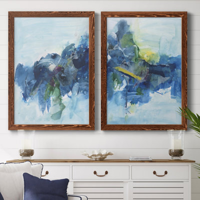 Toile encadrée de qualité supérieure Skyward Bound I - prête à être accrochée