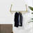 31.5'' Metal Wall Mounted Clothes Rack
