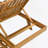 ACACIA WOOD ADJUSTABLE LOUNGE CHAIR, TEAK FINISH UNCUSHIONED PATIO CHAIR FOR BACKYARD POOL GARDEN