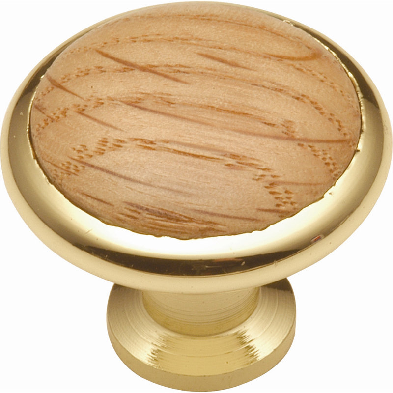 Woodgrain Mushroom Knob
