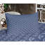 Drap-housse et coussin décoratif nautique Ambesonne bleu ardoise et blanc cassé-106788238