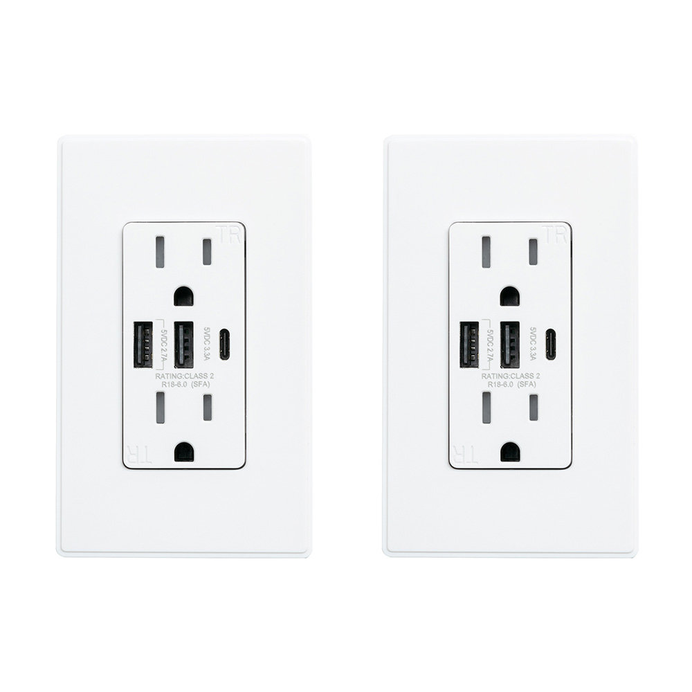 15 Tamper Resistant Duplex Outlet ELEGRP