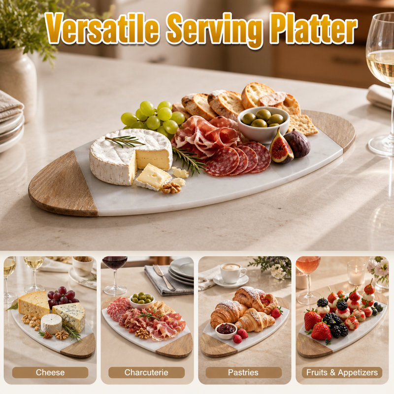 Coquelourde Austin Design Bengta Marble Cutting Board