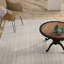Tapis crème / gris tissé à la main -25933108