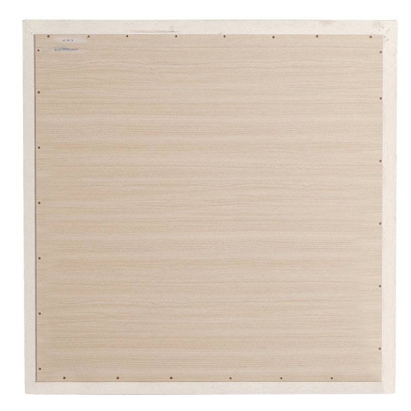 Miroir mural inclinable beige G3175-m - panneau de particules, 38 po de profondeur x 1 po de hauteur, 23 lb de suspension