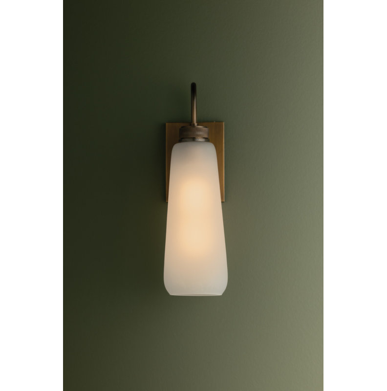 Troy Lighting Gulliver 4.75 inch wide 1 Light Wall Sconce in Patina Brass