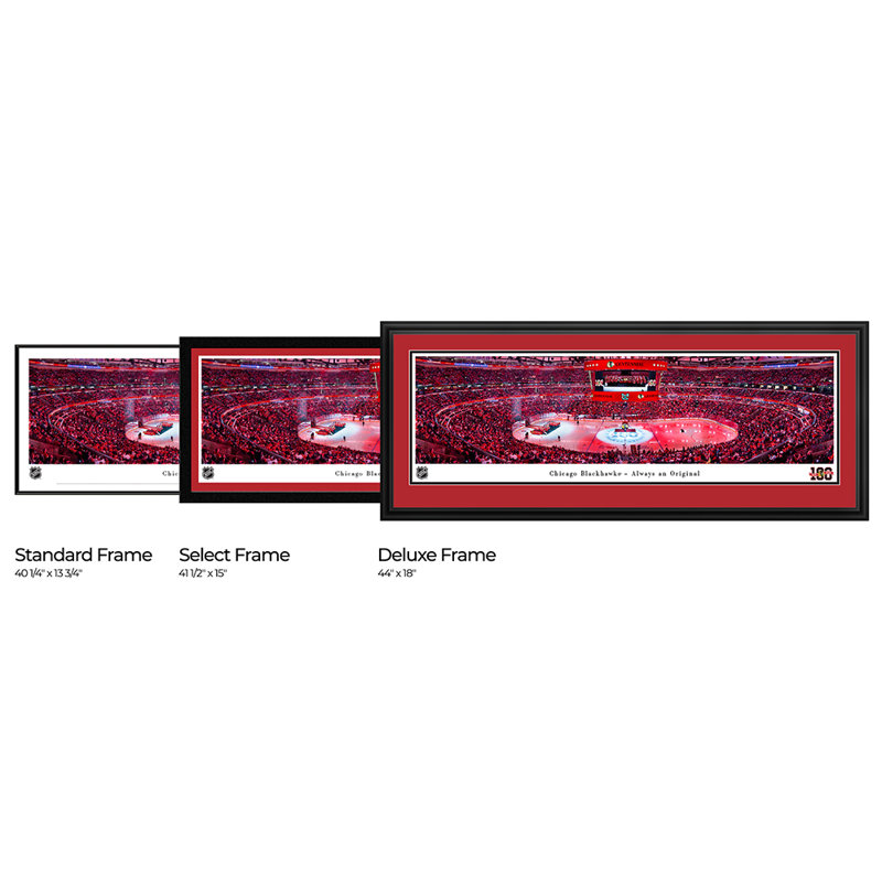 Chicago Blackhawks Centennial Ceremony - Standard Frame