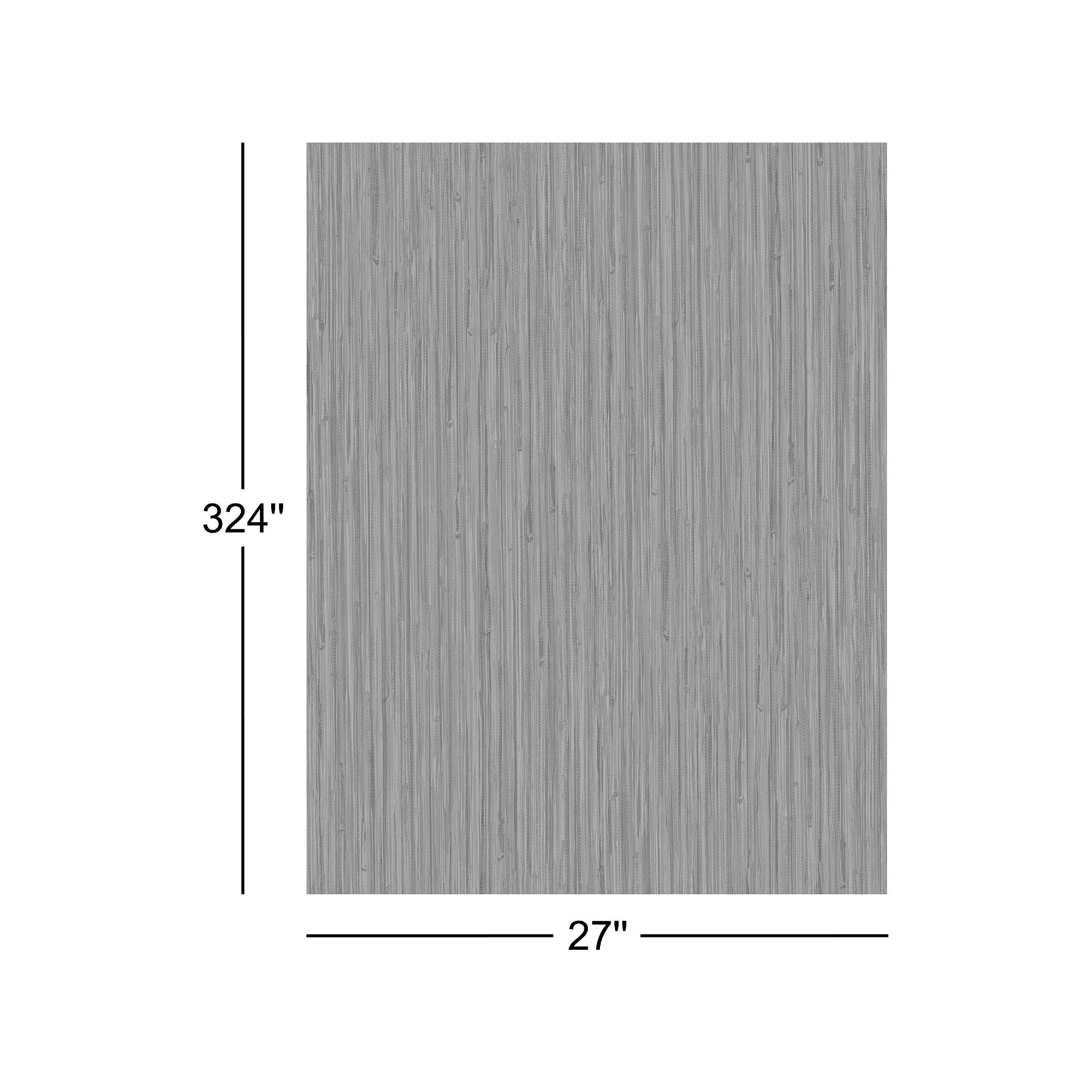 Harwell 27' L x 27" W Wallpaper Roll, Coral