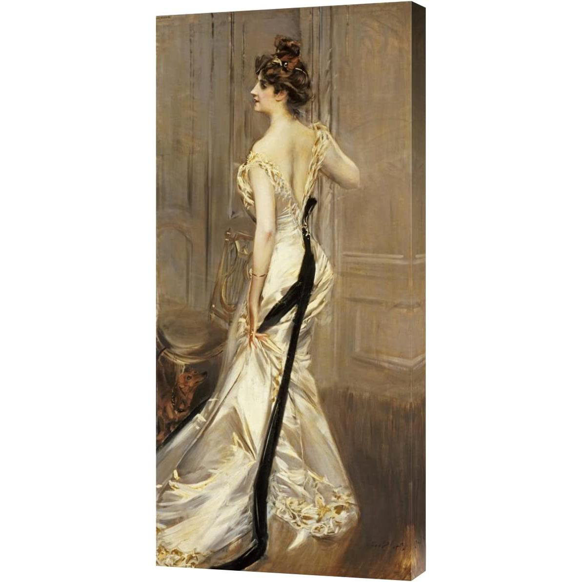 ZHENMIAO XINLEI TRADING INC The Black Sash On Canvas by Giovanni