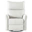 Chaise berçante pivotante 360 ° pour une atmosphère détendue - Fauteuil inclinable gris, stabilité de fabrication-326692968
