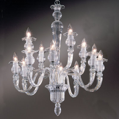 Style bougie classique/traditionnel 12 lumières lustre Gregoire