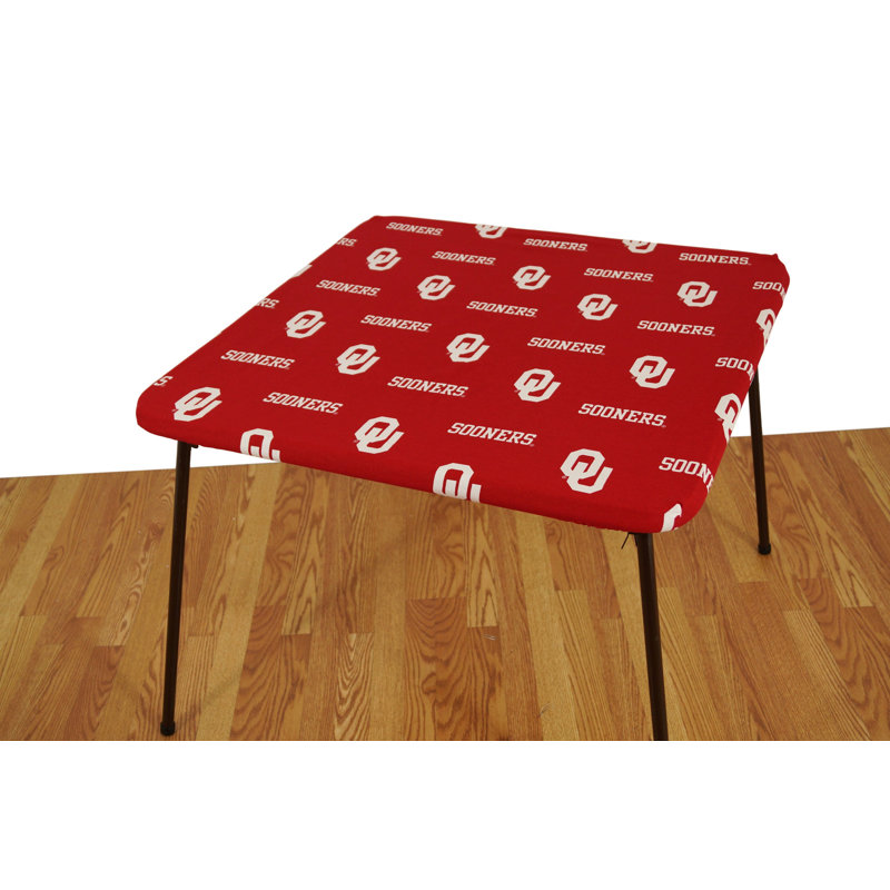 NCAA Outdoor Patio Table Cover, 33" W x 33" D, Oklahoma
