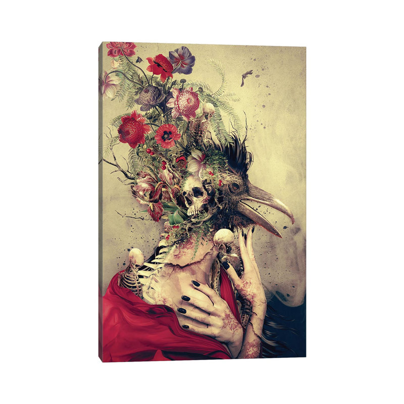 Raven par Riza Peker - impression sur toile tendue, H 60 po x l 40po x P 1,5 po